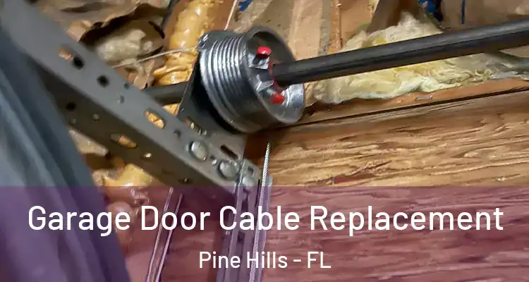 Garage Door Cable Replacement Pine Hills - FL