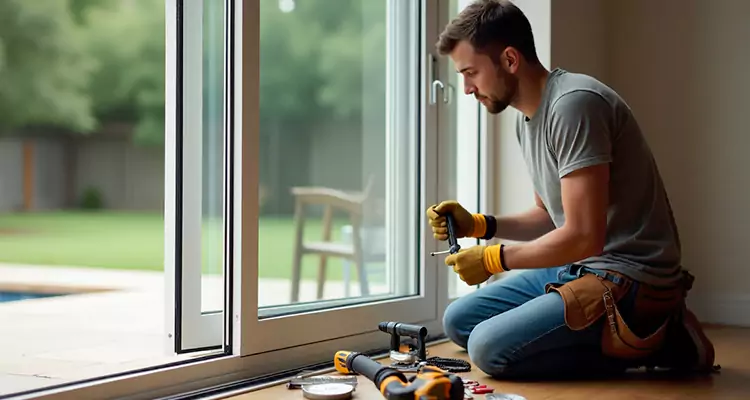 Squeaky Sliding Patio Doors in Pine Hills, FL