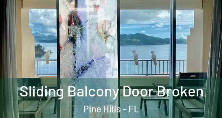 Sliding Balcony Door Broken Pine Hills - FL